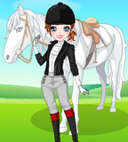 Girl And Horse Dress Up Game