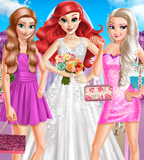 Disney Princess Ariel Wedding Dress Up Games