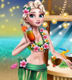 Princess Hawaiian Themed Party