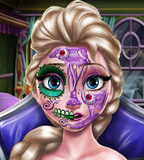 Ice Queen Scary Halloween Makeup
