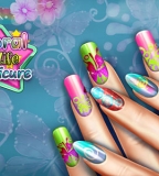 Floral Realife Manicure Floral Realife Manicure