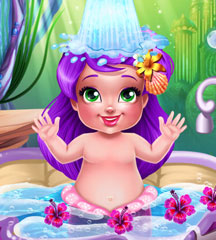 Mermaid Baby Bath Mermaid Baby Bath