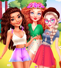 Princesses Summer Glamping Trip Princesses Summer Glamping Trip